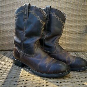 Ariat Dark Brown Western Boots